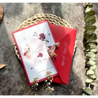 Thiệp cưới có phong bì