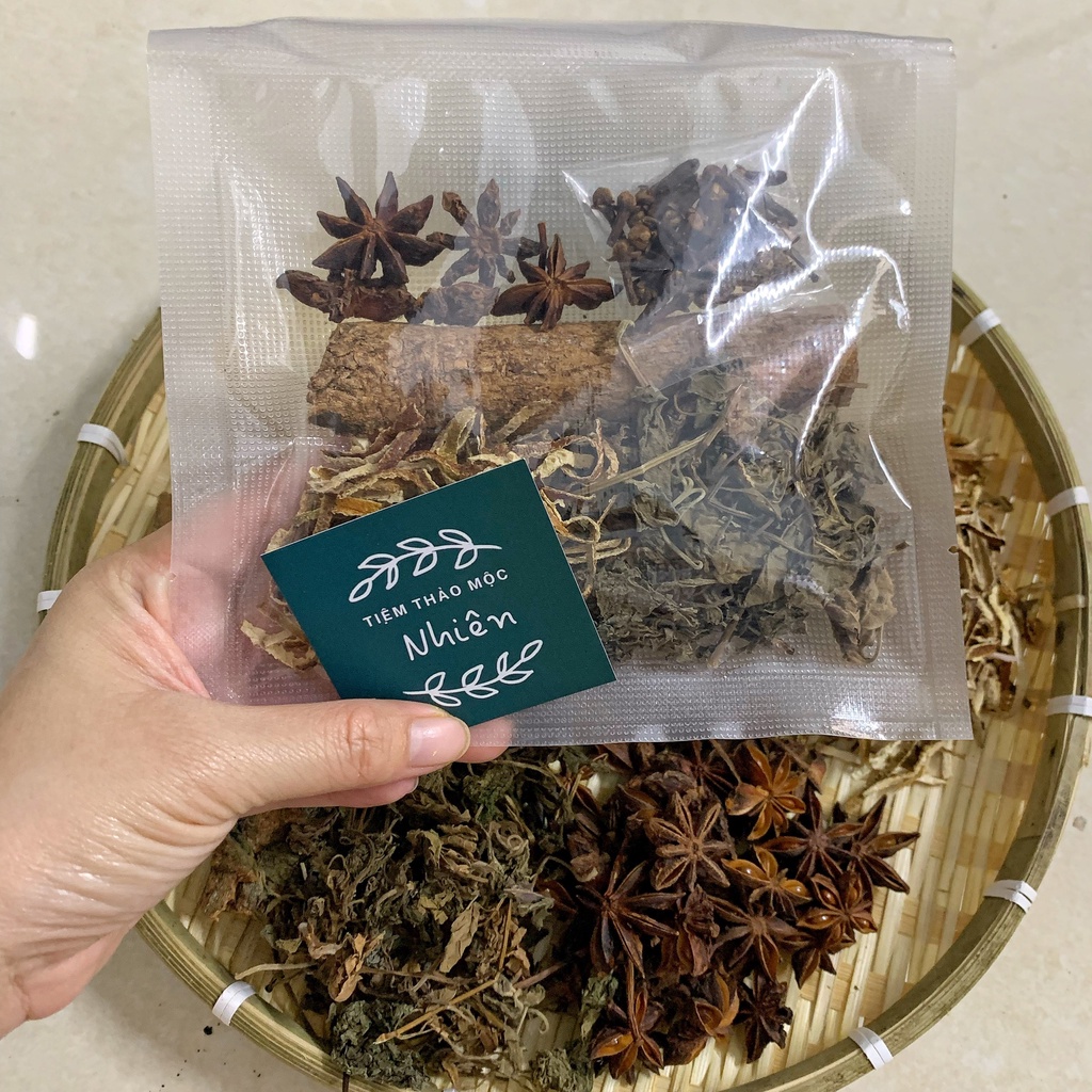 Set 5 Gói Thảo Mộc Xông Nhà Thơm, Sát Khuẩn Không Khí, Thoáng Khí, Khử Mùi, Giảm Stress