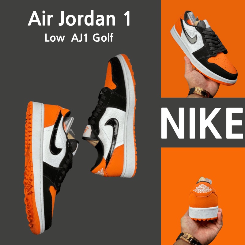 （Sản phẩm chính hãng)Giày thể thao nam nữ giày-Nike Air Jordan 1 Low Golf AJ1
