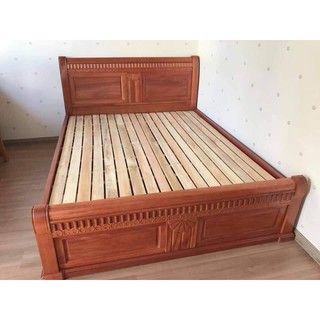 Giường ngủ gỗ xoan đào 1m2,1m4,1m6,1m8