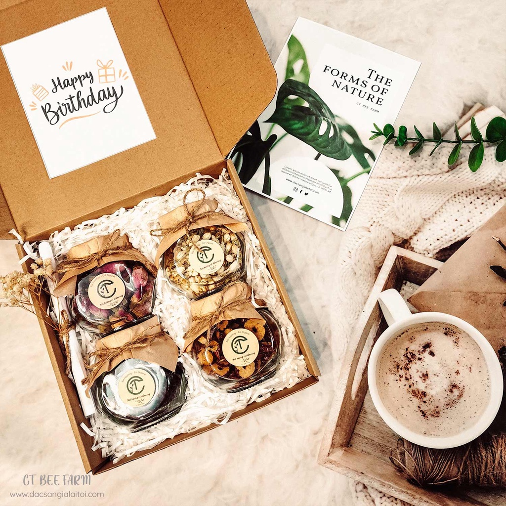 Set quà tặng sinh nhật bạn gái, quà sinh nhật cho mẹ, người yêu ý nghĩa CT Bee