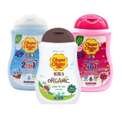 Sữa tắm gội Trẻ em 2in1 Chupa Chups Thái 250ml