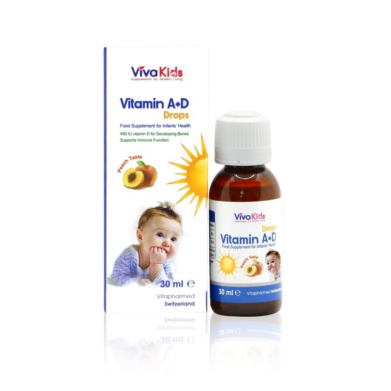 VivaKids Vitamin A+D3 nhỏ giọt cho trẻ sơ sinh, 30ml