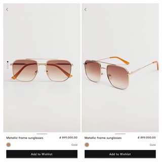 Kính mát nữ Mango Auth vợt sale | Mango 17032017