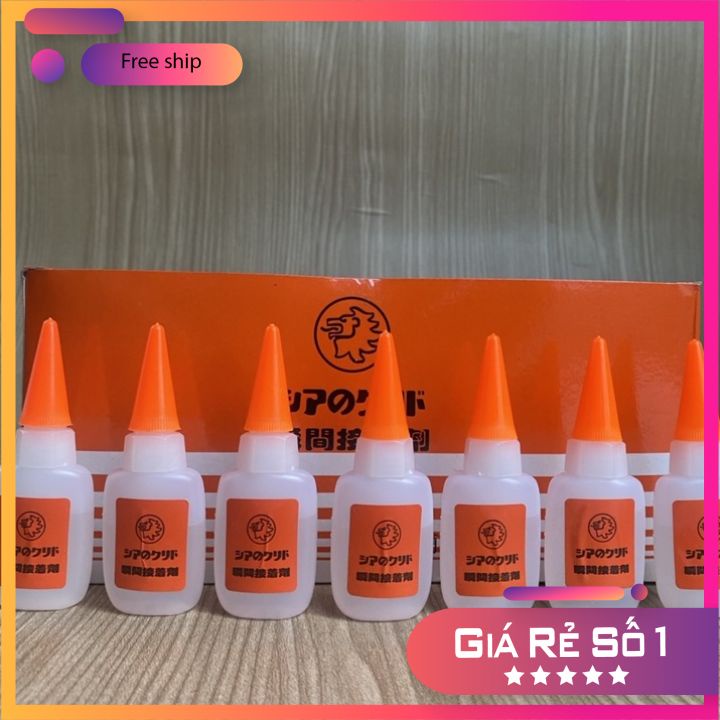 Keo dán siêu dính - Dán Mica, Giày Dép Sandan, Dán Gỗ ...Không Khói Trắng