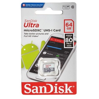 Thẻ nhớ MicroSDHC 64GB