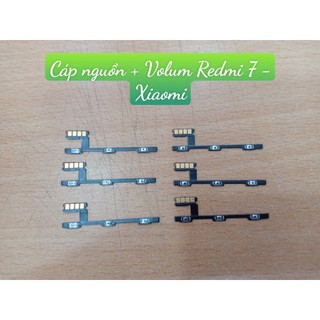 Cáp nguồn + volum redmi 7 - xiaomi