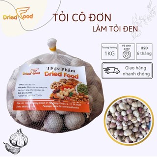 Combo 1kg tỏi cô đơn phan rang làm tỏi đen