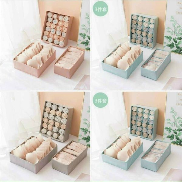 SET 3 TÚI ĐỰNG ĐỒ LÓT, TẤT ĐA NĂNG TIỆN LỢI