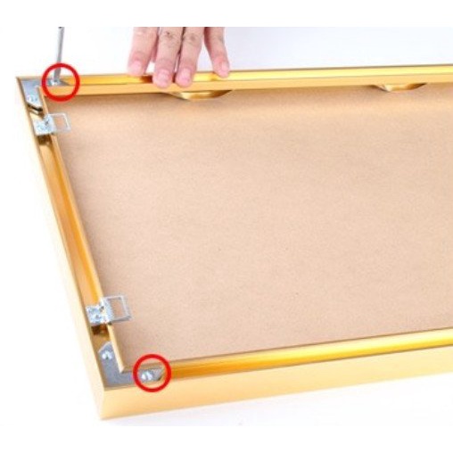 Khung tranh nhôm cắt theo yêu cầu bản 3.5