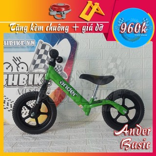 Xe chòi chân cho bé Ander Basic - Hợp kim thép, sơn tĩnh điện, nặng 2.9kg, phù hợp cho bé từ 1.5 đến 6 tuổi