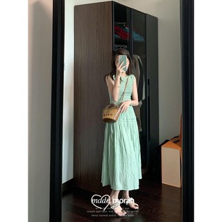 Order - Đầm dáng dài xòe nhún eo Moran