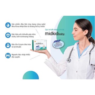Gạc rơ lưỡi Midkid cho bé