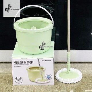 Bộ lau nhà mini spin mop lock&lock etm498
