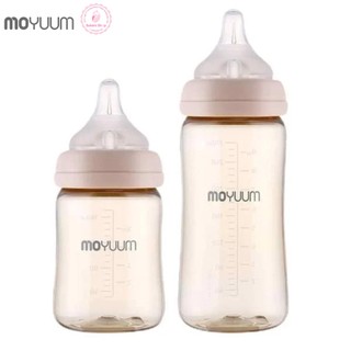 Bình sữa cho bé/ bình sữa moyuum basic chuẩn nội địa hàn 170ml/270ml núm ti siêu mềm