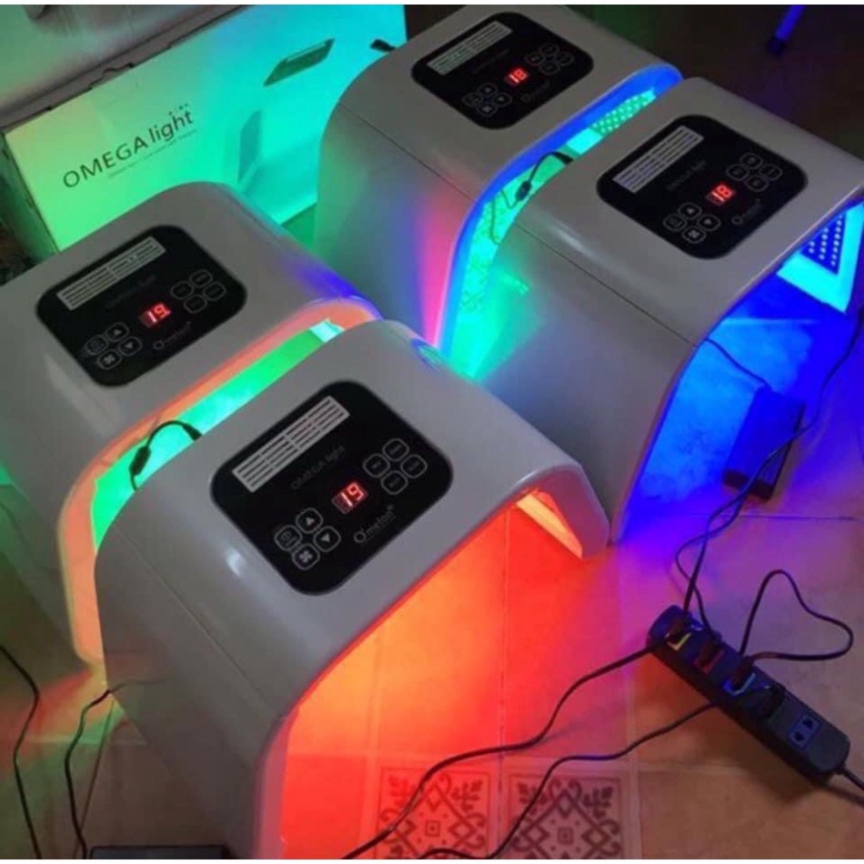 BH 8 tháng.Vòm Ánh Sáng 7 Màu Omega Light, Loại Lắp Gép Đủ phụ kiện Đi Kèm
