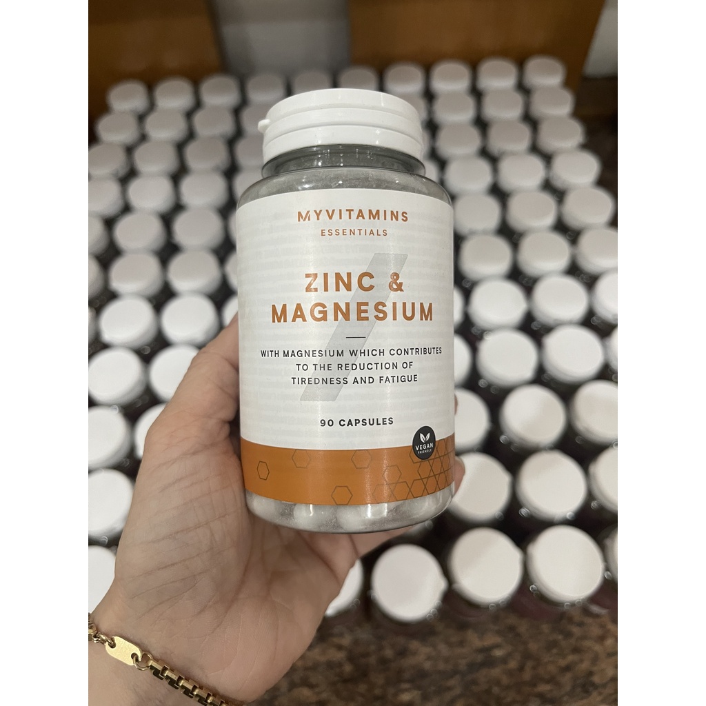 𝐌𝐲𝐩𝐫𝐨𝐭𝐞𝐢𝐧- ZINC & MAGIE - Viên uống kẽm magie - Tăng cường sinh lý điều hòa stress, phục hồi cơ bắp