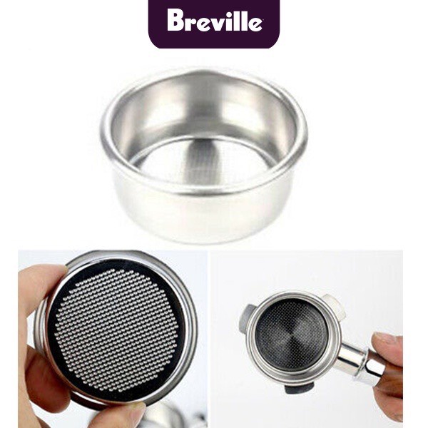 Giỏ lọc đôi 54mm cho máy Breville 870 / 875 / 878 / 880 | Filter Basket 54mm