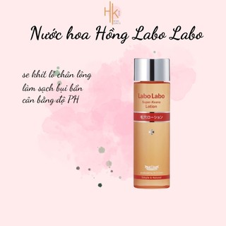 Nước hoa hồng se khít lỗ chân lông Labo Labo, dung tích 200ml, làm sạch bụi bẩn, mụn đầu đen, se khít lỗ chân lông hiệu