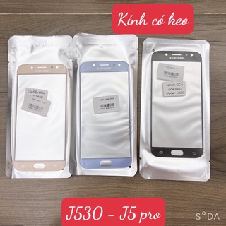 Kính ép có keo oca samsung j530 - j5 pro - giá sỉ - giá rẻ