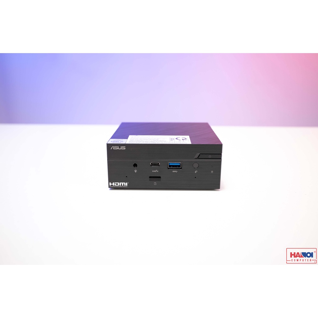 PC Asus Mini PN62S-BB5096MV (i5-10210U/WL+BT/HDMI+VGA/Barebone) (90MR00A1-M00960) - pc mini thiết kế siêu nhỏ