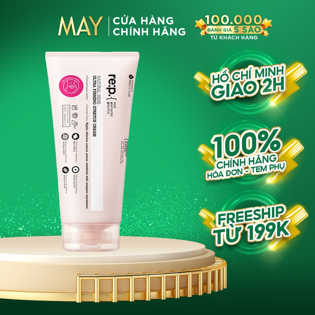 Kem Giảm Rạn, Làm Mờ Sẹo RE:P Natural Herb Ultra Firming Stretch Cream 200ml