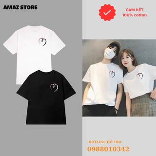 áo đôi nam nữ chất đẹp, áo thun đôi cotton 100%