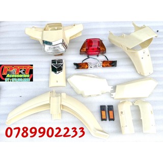 Dàn áo xe super dream đầu lồi nhựa abs