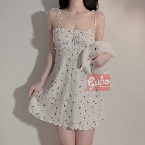 váy ngủ hai dây ulzzang gợi cảm hot 2023 GUBOV87L1