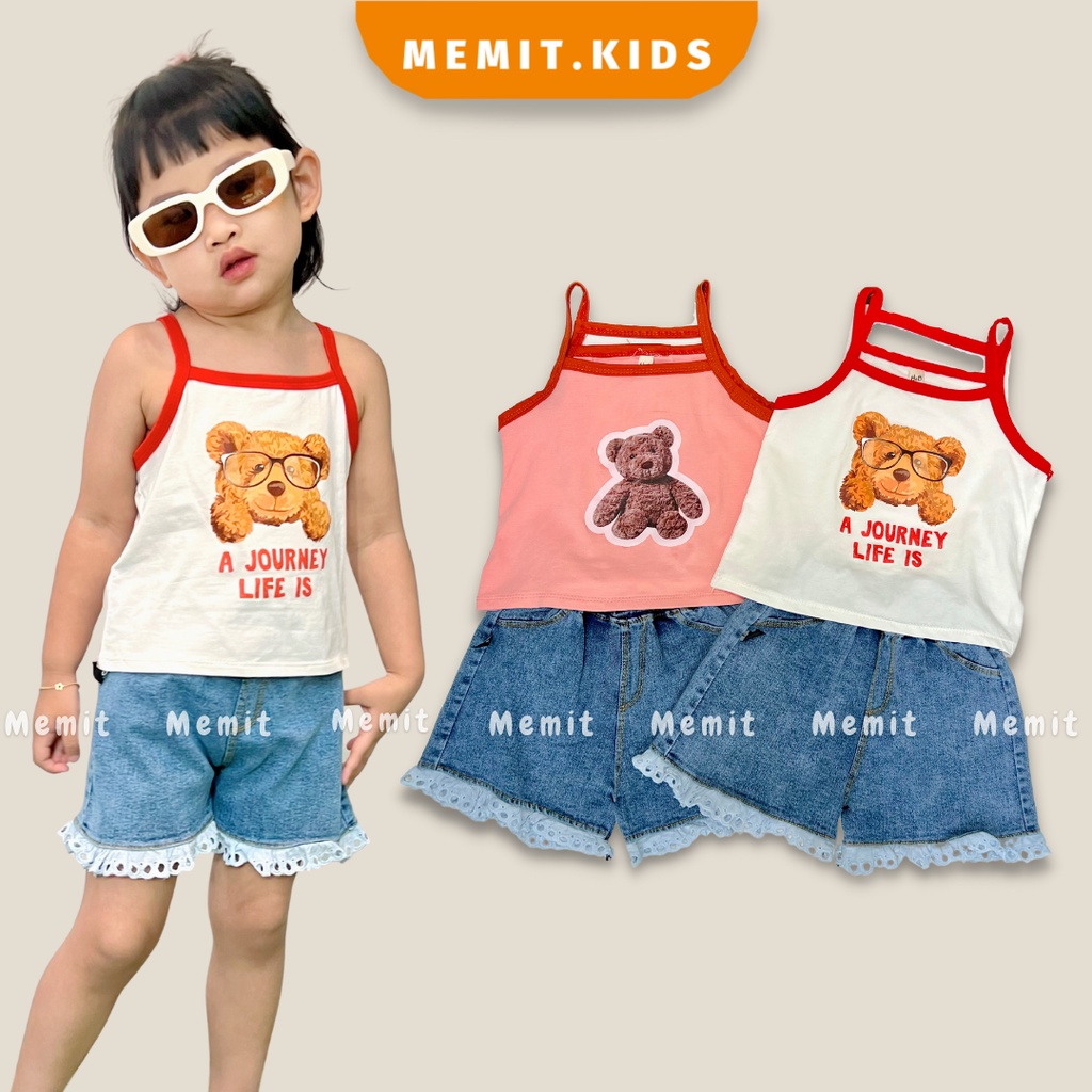 áo in hình dễ thương, bo viền nổi bật, phối quần jean điệu đà