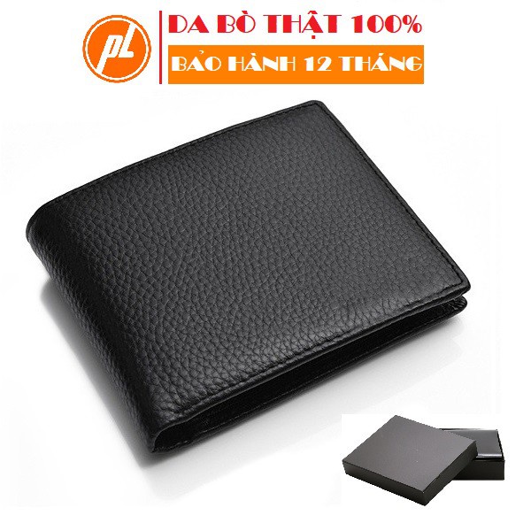 Ví Nam Da Thật Đẹp Kiểu Ngang Đứng Đắng | Bóp Da Bò Đựng Tiền Thẻ Minni - LT01