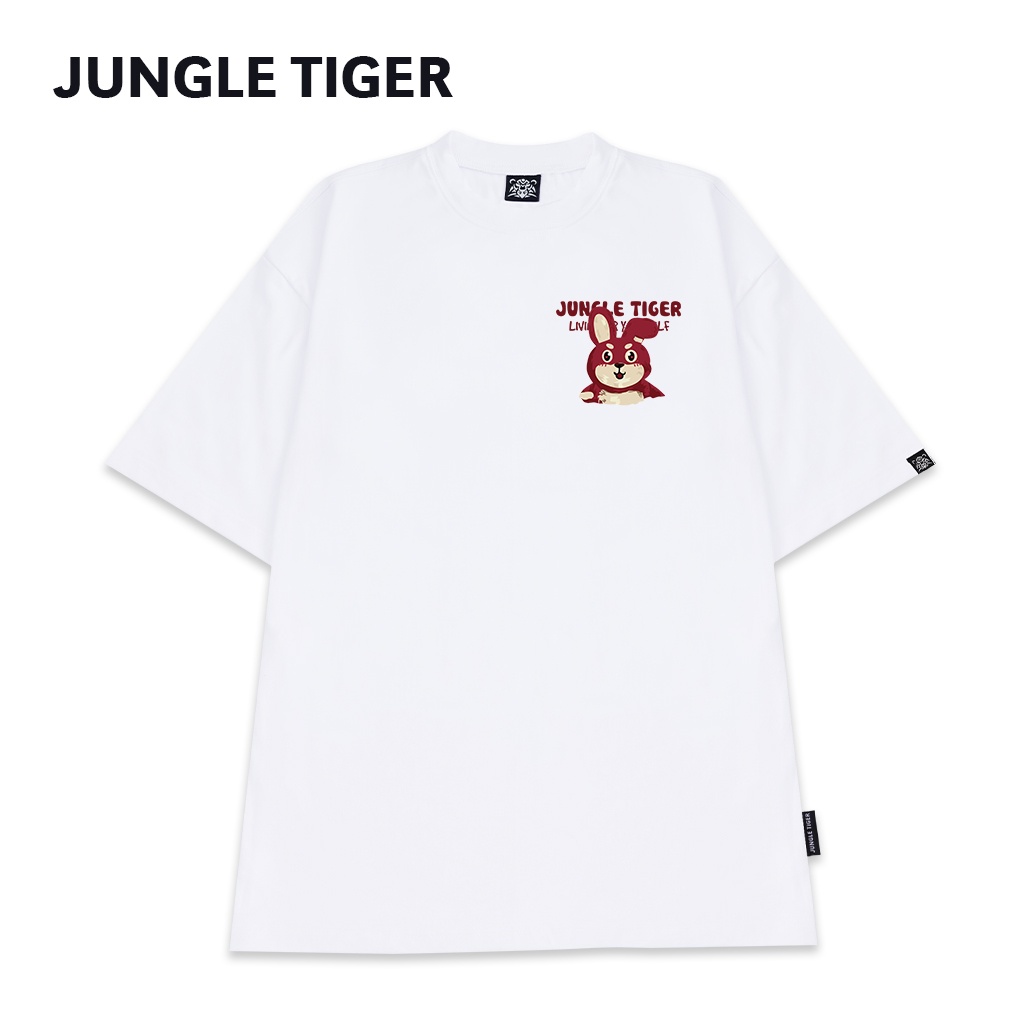 Áo Thun Unisex nam nữ JUNGLE TIGER Basic Tee - JT8324