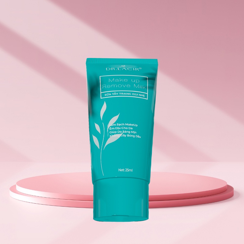 Sữa tẩy trang dịu nhẹ thương hiệu Dr.lacir dung tích mini 25ml