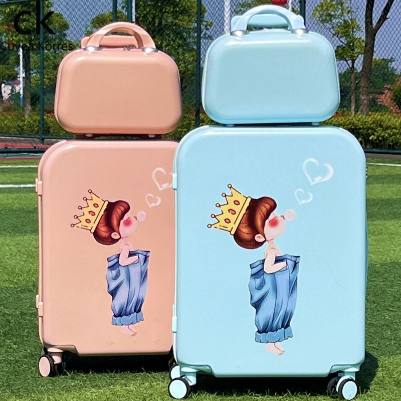 MẪU MỚI 2023 Vali hình cô gái , vali hình thỏ, pikachu dễ thương ABS + PC đủ size 20 đến size 28 có khoá mật khẩu