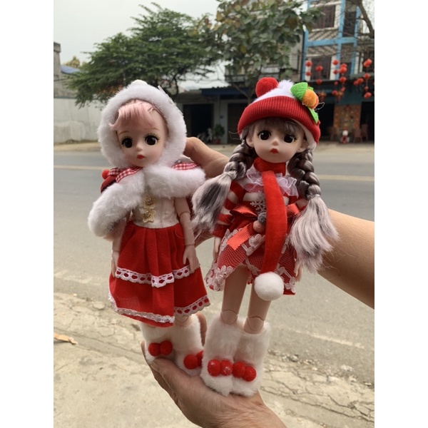 Bút bê barbie giá siêu rẻ cao 30cm rộng 10cm, mắt Long lanh có khớp linh hoạt