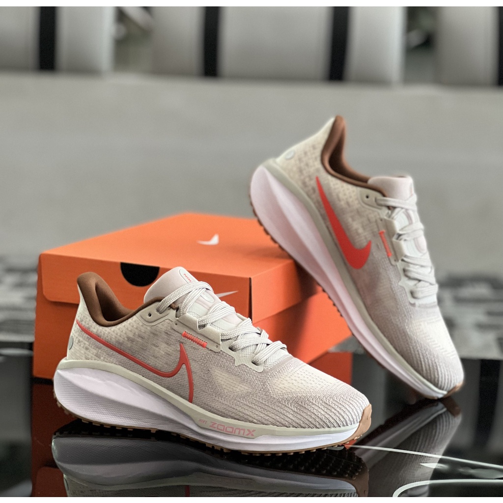 Giày Thể Thao Nike Vomero 17 Nữ Màu Vàng Cam Full Box