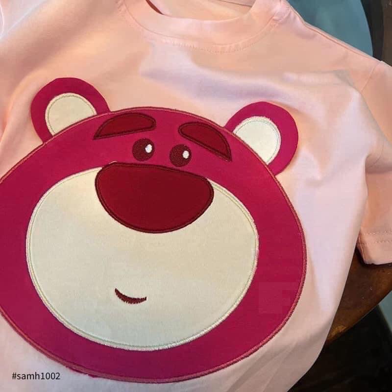 Áo phông gấu KID cotton hàng Quảng Châu