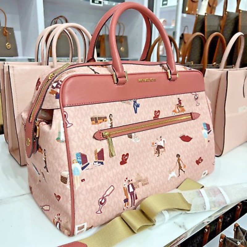 Túi MK Du lịch auth sale (2 màu :xanh, hồng)