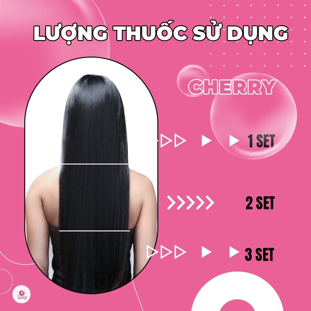 Thuốc Nhuộm Tóc Màu XÁM KHÓI Thuốc nhuộm Tóc chính hãng tặng kèm Oxy + Bao Tay, Cherry Hair. Cherry Hair