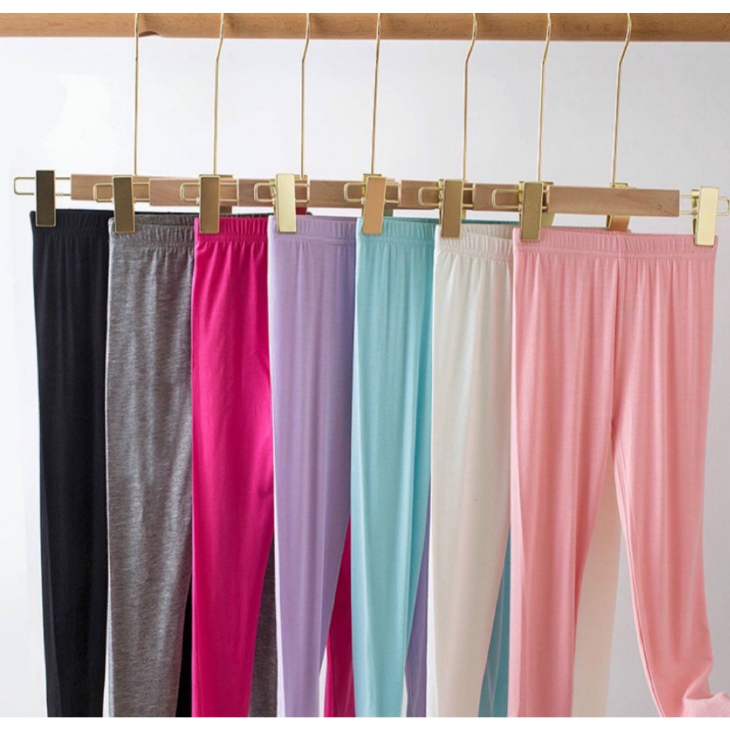 41~60kg QUẦN LEGGING DÀI/QUẦN DÀI CỒ THUN COTTON 4 CHIỀU XUẤT XỊN MỀM MÁT CHO BÉ LỚN | BigBuy360 - bigbuy360.vn