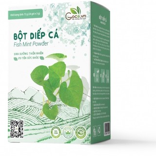 Bột DIẾP CÁ Goce nguyên chất - 72g (24 gói x 3g)