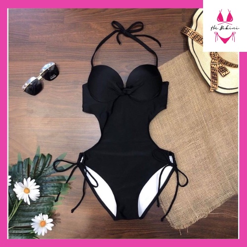 BIKINI ĐỒ BƠI ĐI BIỂN MỘT MẢNH KHOÉT EO HỞ LƯNG HÀ_BIKINI M70