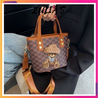 Túi xách nữ đeo chéo cầm tay công sở thêu gấu siêu hottrend 2023 zuliashop8386