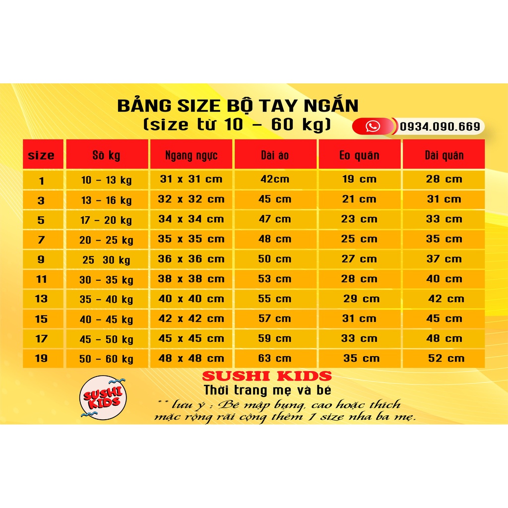 Bộ thun lạnh thun lạnh bé trai hình Pokemon chất vải mềm mại in 3D 10-60KG SUSHI KIDS
