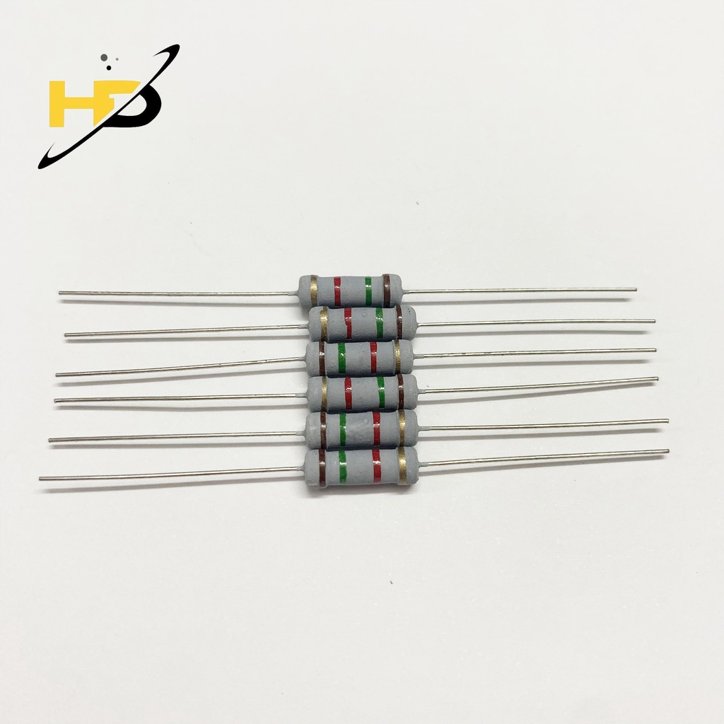 Gói 10 Điện Trở Công Suất 1W 1K5 Sai Số 5%