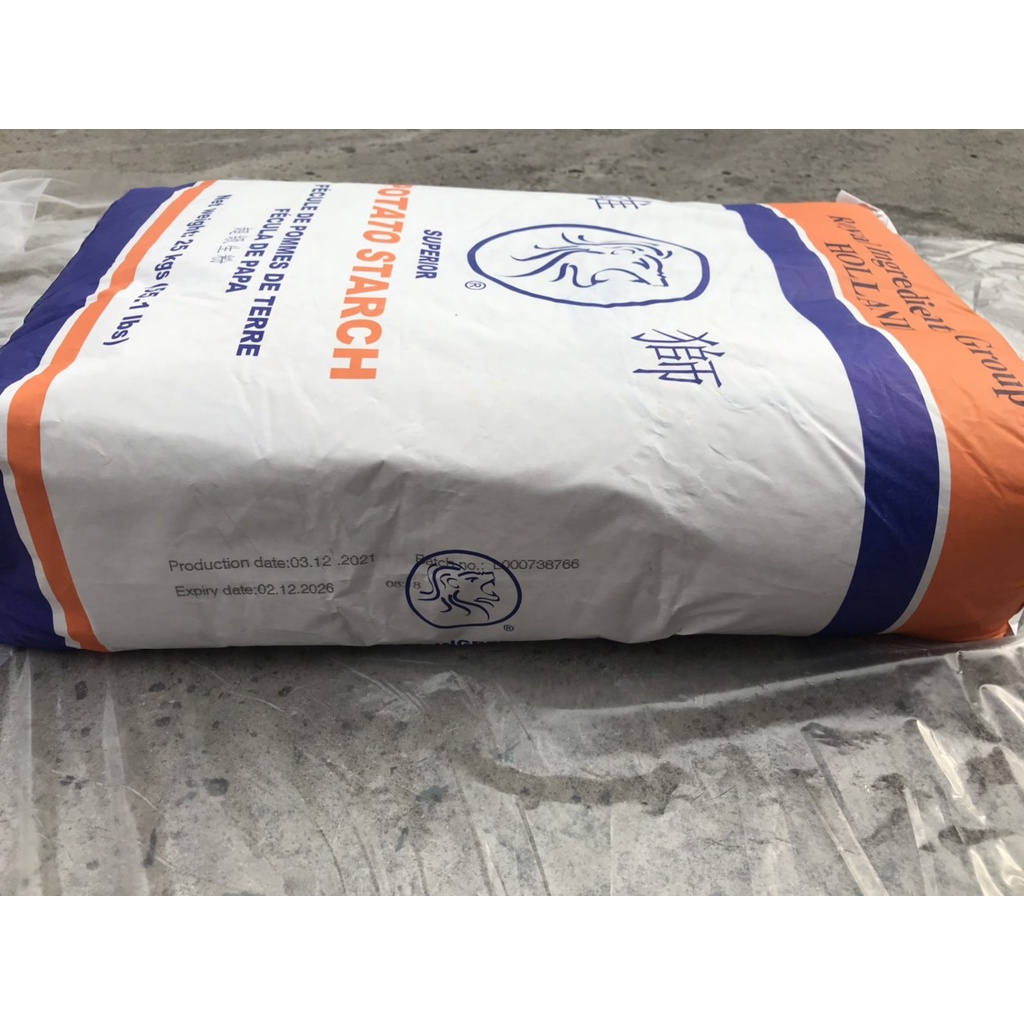 Tinh bột khoai tây Đức_Bao 25Kg