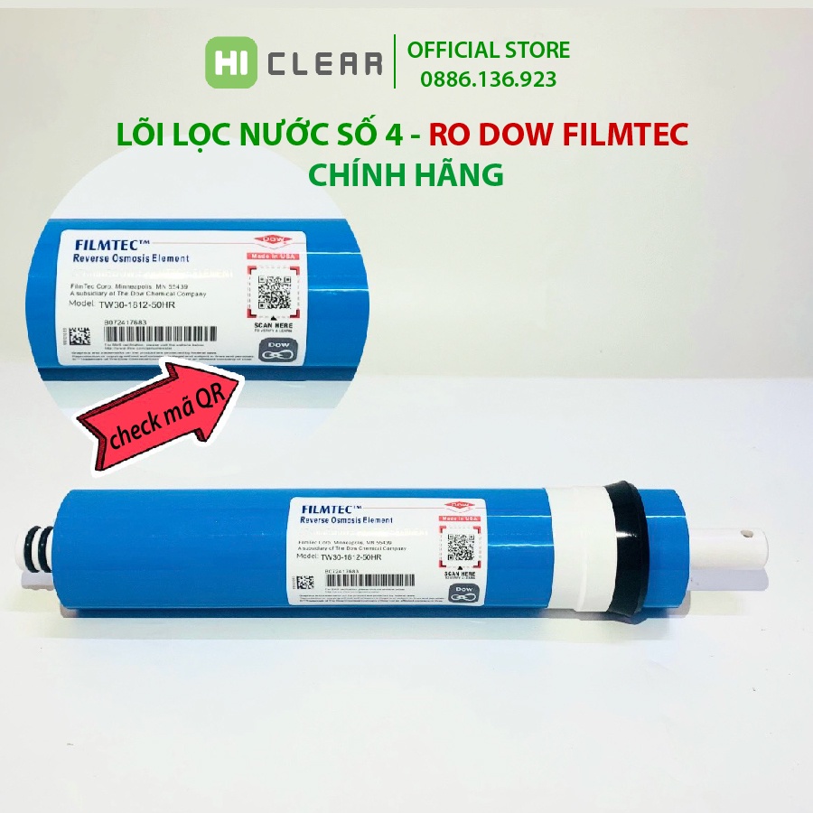 Lõi lọc nước, RO DOW filmtec, RO LÕI SỐ 4