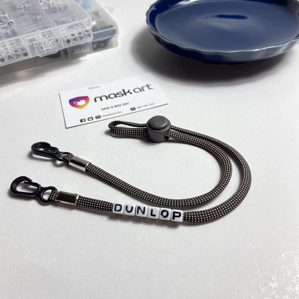 Dây đeo khẩu trang chống đau tai cho người lớn / trẻ em , làm tên theo yêu cầu Maskart
