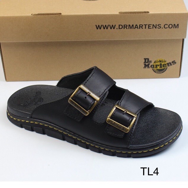 dép quai ngang doctor martens thái lan chính hãng ,dép da bò cao cấp TL1,2,3,4,5