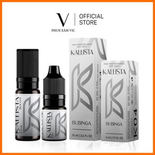 Mực phun xăm chân mày kallista hữu cơ 5ml 10ml